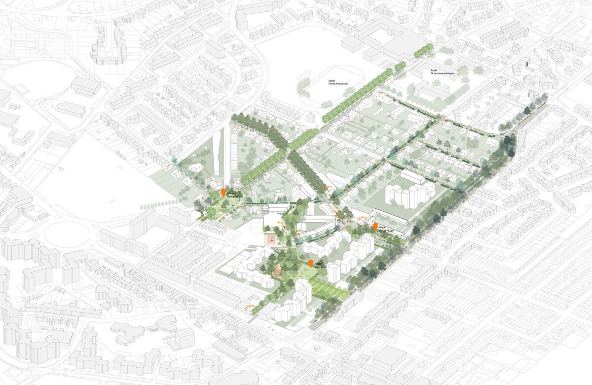 Quartiers Jean-Bart Guynemer et Cité des Cheminots, Saint-Pol-sur-Mer