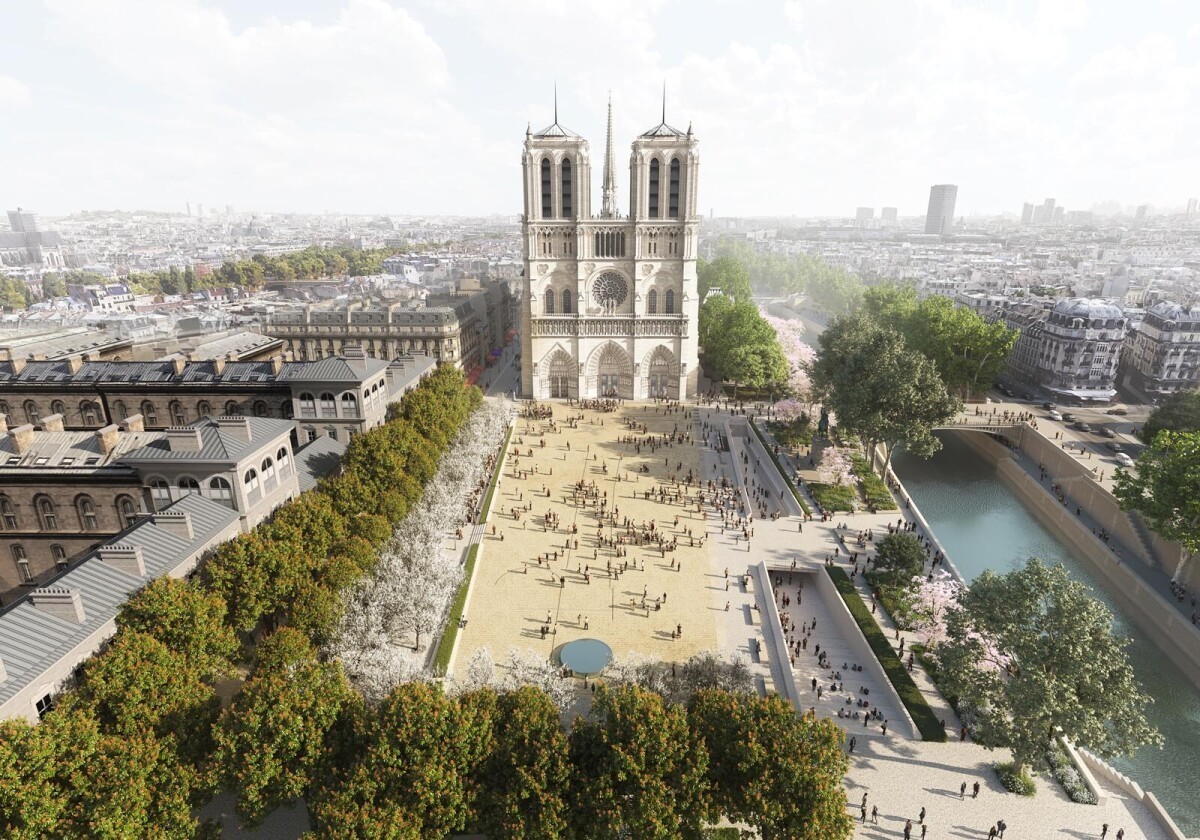 Parvis de Notre-Dame et ses abords, Paris