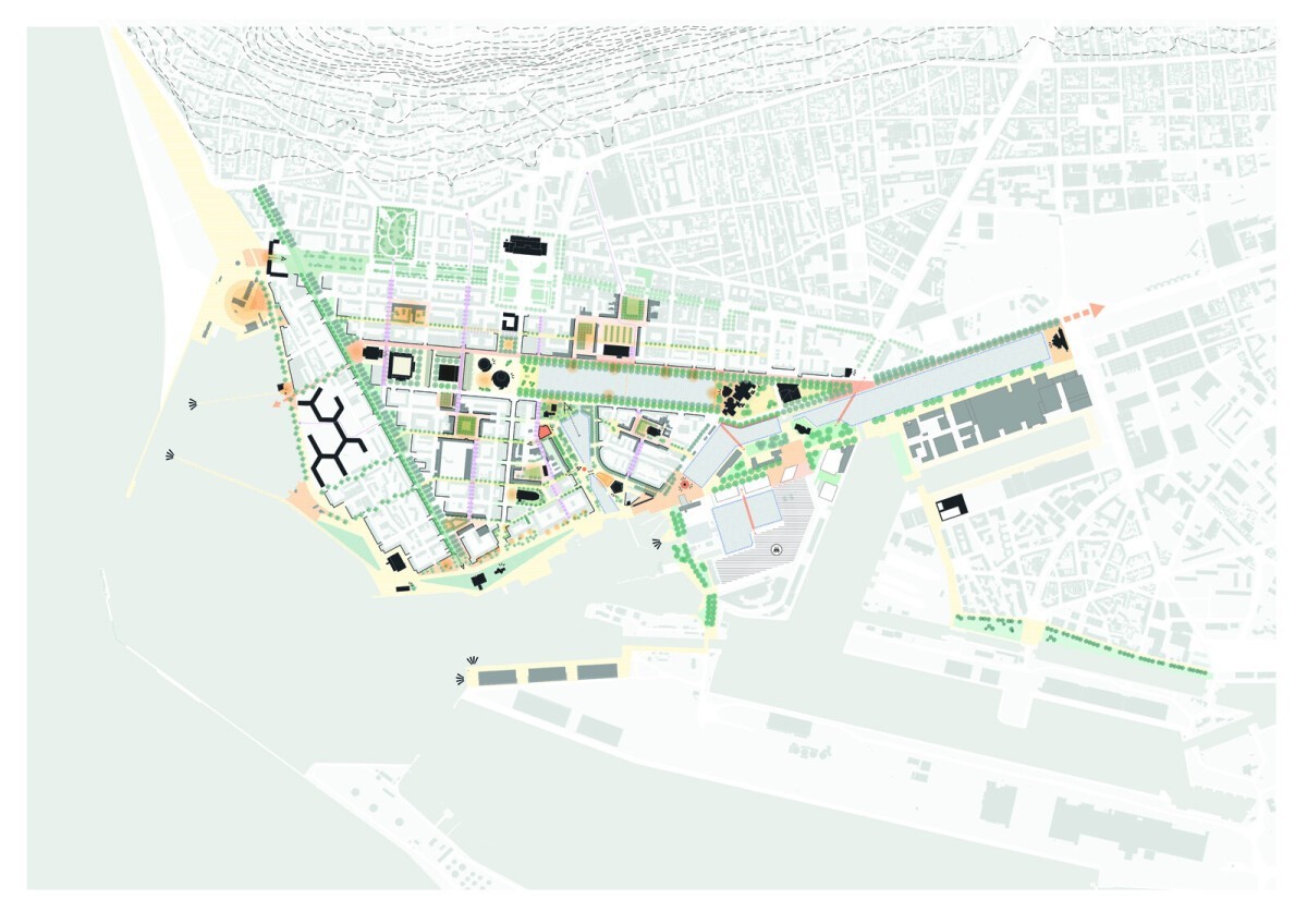 Plan guide des espaces publics du centre reconstruit